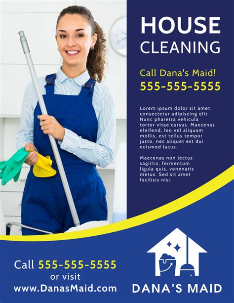Maid Flyer Template